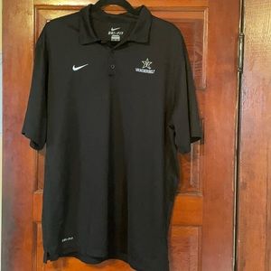 Vanderbilt Commodores Polo - XL - Nike Dri-Fit